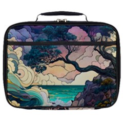 Tree Wave Ocean Full Print Lunch Bag by Bangk1t