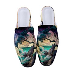 Tree Wave Ocean Women s Classic Backless Heels by Bangk1t