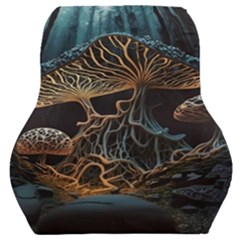 Forest Mushroom Wood Car Seat Back Cushion  by Bangk1t