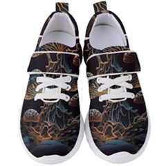 Forest Mushroom Wood Women s Velcro Strap Shoes by Bangk1t