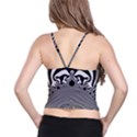 Pattern Illusion Fractal Mandelbrot Spaghetti Strap Bra Top View2