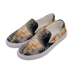 Garden Mushrooms Tree Flower Women s Canvas Slip Ons by Bangk1t