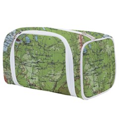 Map Earth World Russia Europe Toiletries Pouch by Bangk1t