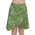 Map Earth World Russia Europe Chiffon Wrap Front Skirt View1