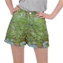 Map Earth World Russia Europe Women s Ripstop Shorts View1