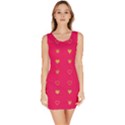 Heart Pattern Design Bodycon Dress View1