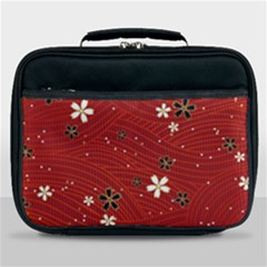 Flower Washi Floral Background Lunch Bag by Ravend