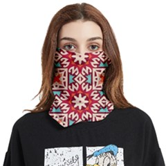 Geometric Pattern Seamless Abstract Face Covering Bandana (two Sides) by Ravend