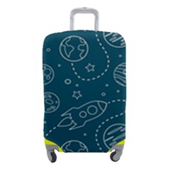 Space Seamless Pattern Luggage Cover (small)