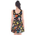 Space Pattern Scoop Neck Skater Dress View2