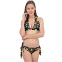 Space Pattern Tie It Up Bikini Set View1