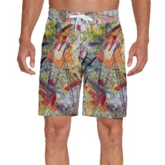 Abstract Background Pattern Men s Beach Shorts by Bedest