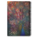 Peacock Feather Bird 5.5  x 8.5  Notebook View4