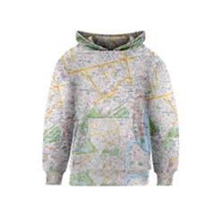 London City Map Kids  Pullover Hoodie by Bedest