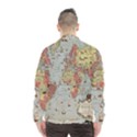 Vintage Old Antique World Map Men s Windbreaker View2