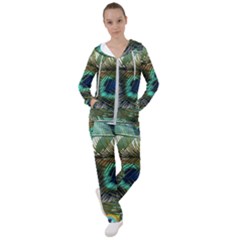 Peacock Feathers Women s Tracksuit by Bedest