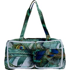 Peacock Feathers Multi Function Bag by Bedest