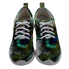 Peacock Feathers Women Athletic Shoes by Bedest