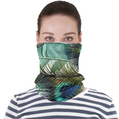 Peacock Feathers Face Seamless Bandana (adult) by Bedest