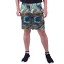 Peacock Feathers Men s Pocket Shorts View1