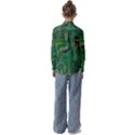 Peacock Paradise Jungle Kids  Long Sleeve Shirt View2