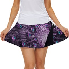 Purple Peacock Women s Skort by Bedest