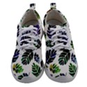 Leaves Watercolor Ornamental Decorative Design Women Athletic Shoes View1