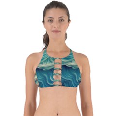 Art Pattern Artis Hands Illustration Perfectly Cut Out Bikini Top by Ravend