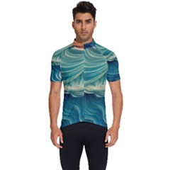 Art Pattern Artis Hands Illustration Men s Short Sleeve Cycling Jersey by Ravend