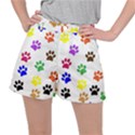 Pawprints-paw-prints-paw-animal Women s Ripstop Shorts View1