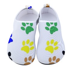 Pawprints-paw-prints-paw-animal Women s Sock-style Water Shoes by Ravend