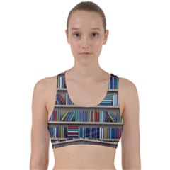 Bookshelf Back Weave Sports Bra by Ravend