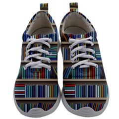 Bookshelf Mens Athletic Shoes by Ravend