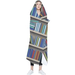 Bookshelf Wearable Blanket by Ravend