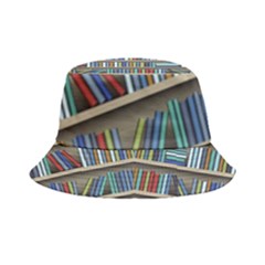 Bookshelf Inside Out Bucket Hat by Ravend