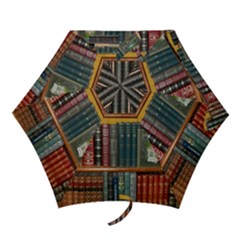 Books-library-bookshelf-bookshop Mini Folding Umbrellas by Ravend