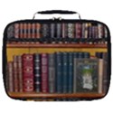 Books-library-bookshelf-bookshop Full Print Lunch Bag View1