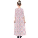 QSMD41942 Kids  Quarter Sleeve Maxi Dress View2