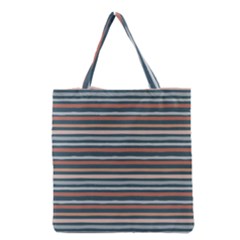 Stripes Grocery Tote Bag by zappwaits