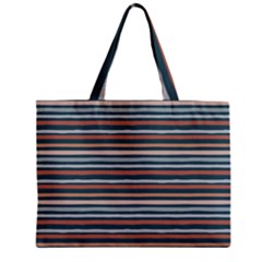 Stripes Zipper Mini Tote Bag by zappwaits