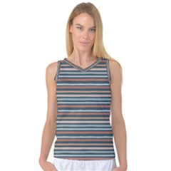 Stripes Women s Basketball Tank Top by zappwaits