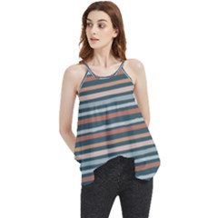 Stripes Flowy Camisole Tank Top by zappwaits