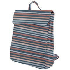 Stripes Flap Top Backpack by zappwaits