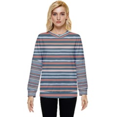 Stripes Hidden Pocket Sweatshirt