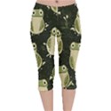 Frog pattern Velvet Capri Leggings  View1