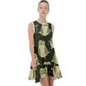 Frog pattern Frill Swing Dress View1