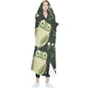 Frog pattern Wearable Blanket View1