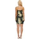 Frog pattern Wrap Tie Front Dress View4