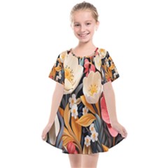 Ai-generated Kids  Smock Dress by nateshop