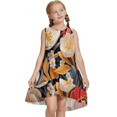 Ai-generated Kids  Frill Swing Dress by nateshop